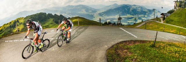 "Quälerei" am Rad beim Hornrennen. | Foto: SV Kitzsport