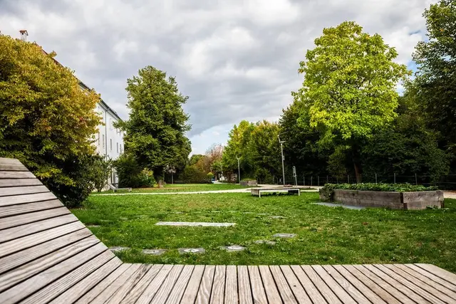 Der Park Am Zwinger wird saniert. | Foto: Stadt Wels
