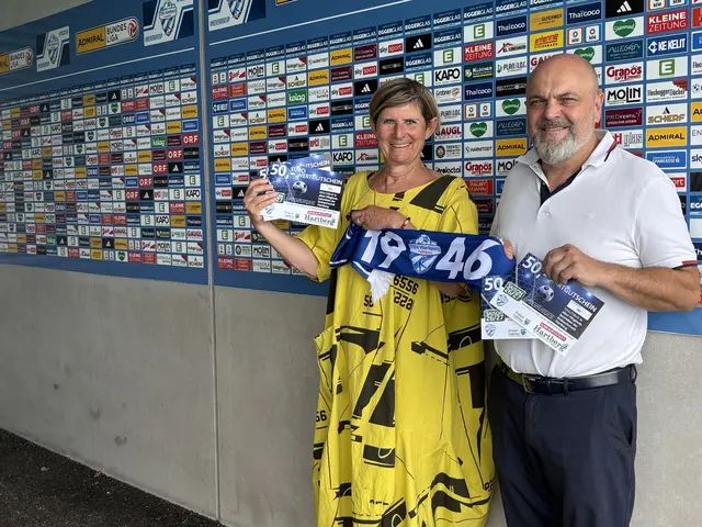 Einkaufsstadt Hartberg Obmann Dietmar Peinsipp und Barbara Muhr vom TSV Hartberg freuen sich über die Fortsetzung der Kooperation. | Foto: KK