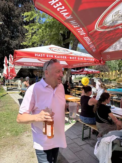 Messe-Obmann Wolfgang Winkler war das ganze Wochenende über viel beschäftigt. | Foto: MeinBezirk/Günther Reichel