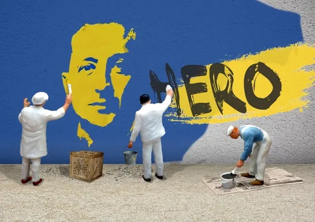 Hero oder Zero? Dem ukrainischen Präsidenten Wolodymyr Selensky wird Korruption vorgeworfen | Foto: wir_sind_klein/pixabay