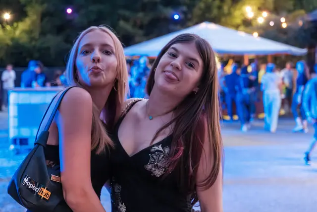 Auf der Hasenparty herrschte beste Stimmung. | Foto: Kacper Olszanski und Jana Lanzerstorfer
