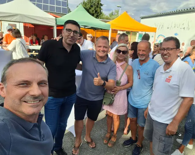 Feier an der Schwarza. | Foto: Stadtgemeinde Ternitz