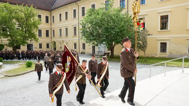 Das Stift Rein wurde zum Wallfahrtsort für die steirischen Feuerwehren. | Foto: LFV Steiermark