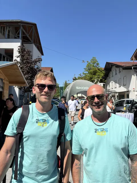 Fabian Jenewein und André Schütter (v.l.) waren erstmals für das Management zuständig. | Foto: MeinBezirk