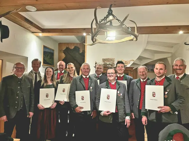 Am 14. Mai 2026 hat der Musikverein Seetal-Fresen mit einer feierlichen Messe und anschließender Versammlung gemeinsam mit dem Kameradschaftsbund Seetal-Fresen den Jahrtag gefeiert. Bei der Versammlung wurden auch verdiente Mitglieder geehrt und ausgezeichnet. | Foto: Maria Moser 