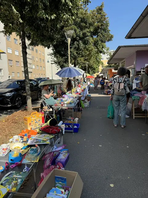  Der Flohmarkt findet jeden Freitag in den Sommerferien zwischen 17. Juli und 4. September statt. | Foto: Stadt Linz