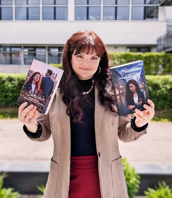 Elma Pandžić veröffentlichte ihren zweiteiligen Debütroman "Emina" unter dem Pseudonym Elma Saray Lale. | Foto: Ramić/Stockhammer