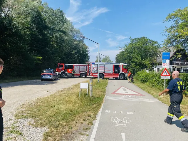 Die Einsatzkräfte dürfen während eines Einsatzes NICHT behindert werden. | Foto: Feuerwehr St. Andrä-Wördern
