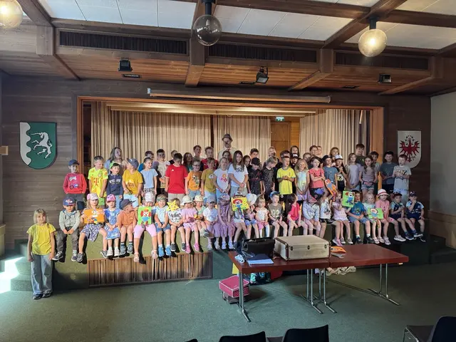Clowntastischer Jubiläumsvormittag begeisterte Kinder in Weißenbach.

 | Foto:  Janine Wex