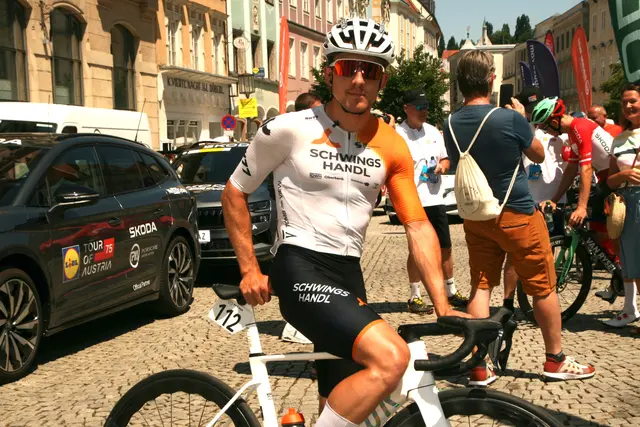Der Waldinger Marvin HAmmerschmid war bereits zum vierten Mal bei der Ö-Tour am. Start. | Foto: Herbert Schöttl