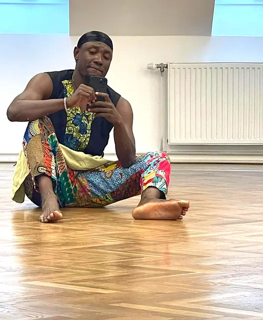 Awal Iddris ist ein Tänzer und Meister-Trommler aus Tamale (Ghana). | Foto: Awal Iddris