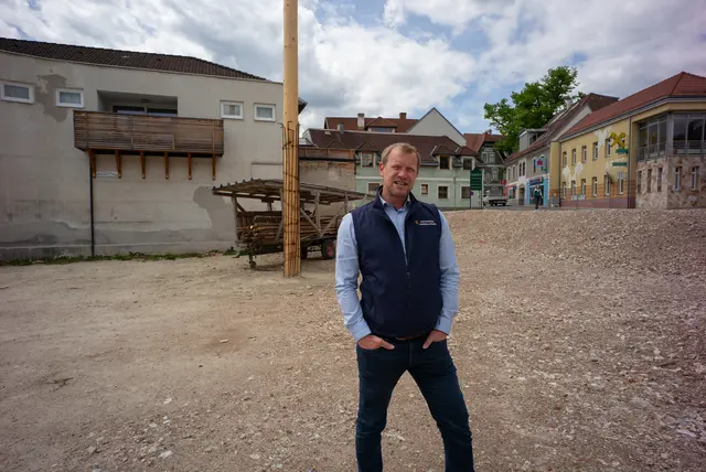 In regelmäßigen Abständen finden Teamgespräche zur Entwicklung des Ortskerns statt. | Foto: Santrucek