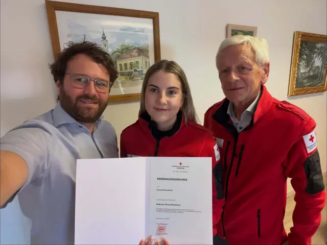 Daniel Ziniel, Hannah Besenhofer und Rudolf Luipersbeck | Foto: Daniel Ziniel