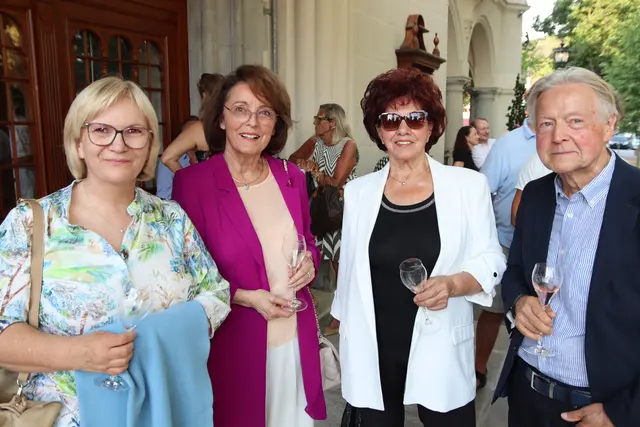 Gerlinde Lechner, Elisabeth Höger, Christa und Erich Waginger. | Foto: Manfred Wlasak