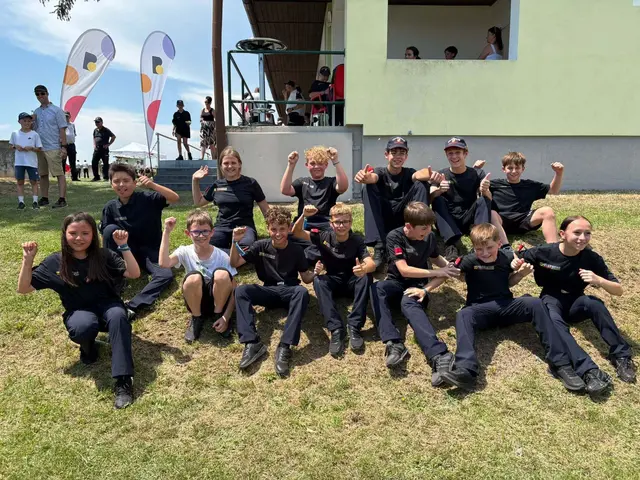 Die Feuerwehrjugend aus Badersdorf und Kohfidisch hatte Spaß beim Bezirksleistungsbewerb. | Foto: Feuerwehr Badersdorf