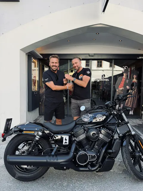 Martin Eberl (VST Kitzbühel), Hans-Peter Wieland (HDC Kitzbühel). | Foto: HDC Kitzbühel