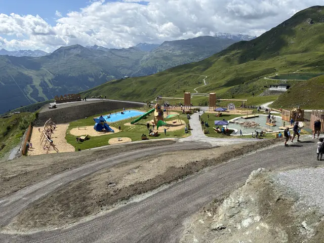 Der Blick auf das Areal des Erlebnisspielplatz | Foto: Christian Amtmann