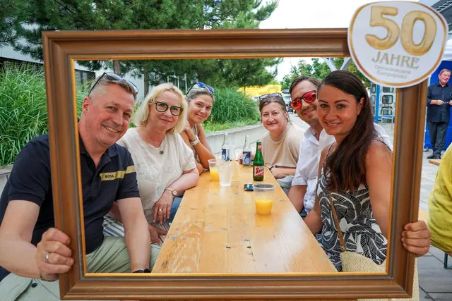 In Wiener Neudorf wurde das 50-jährige Jubiläum des Gemeindeamts gefeiert. | Foto: Marktgemeinde Wiener Neudorf