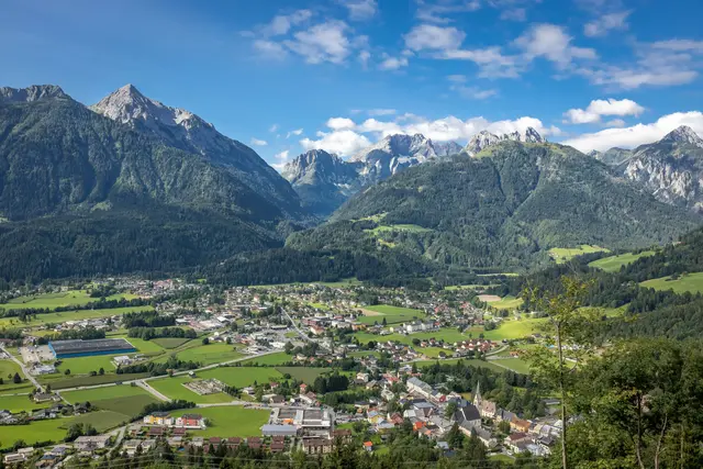 Ein Panoramablick über Kö-Mau im Herzen des Gailtals. | Foto: Andreas Lutche