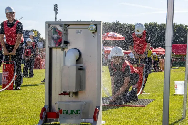 Das Team Goggitsch/Hofstätten/St. Margarethen a. d. Raab konnte sich den dritten Platz sichern.  | Foto: Stefan Reisinger