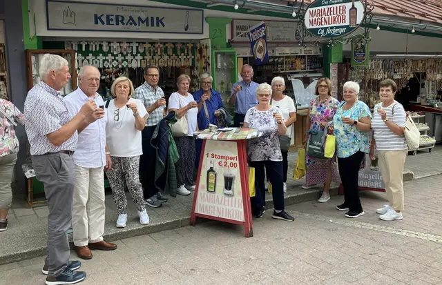 36 Mitglieder des Seniorenbundes Neckenmarkt nahmen an der traditionellen Bezirkswallfahrt nach Mariazell teil. | Foto: Paul Mayerhofer