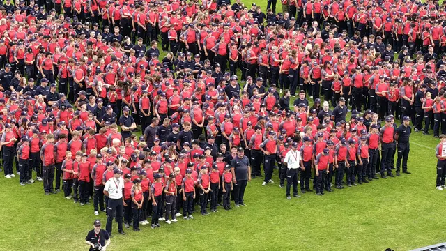Mehr als 3.000 Florianis sind diese Woche zu Gast in Burgkirchen. | Foto: Manfred Fesl
