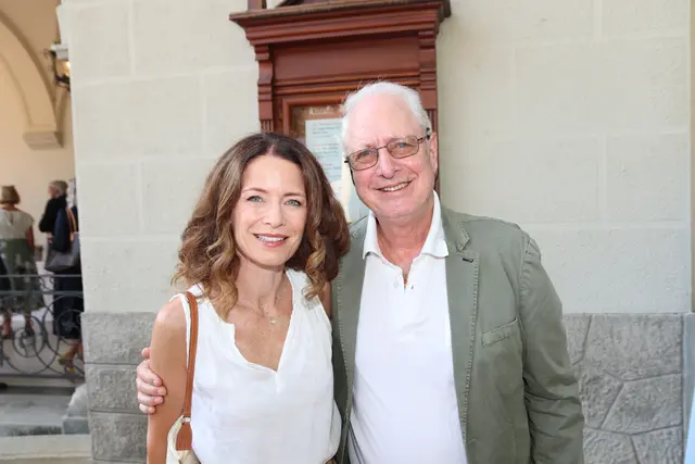 Buenos tardes!: Pia Baresch mit Papa Helmut Baresch Hernández. | Foto: Manfred Wlasak