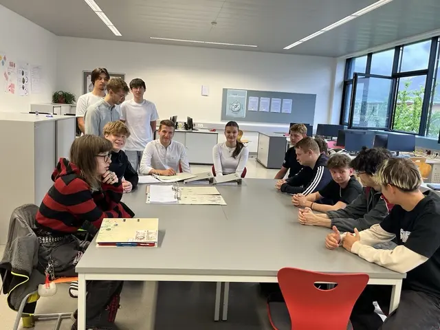 Finanzamt prüft Übungsfirma