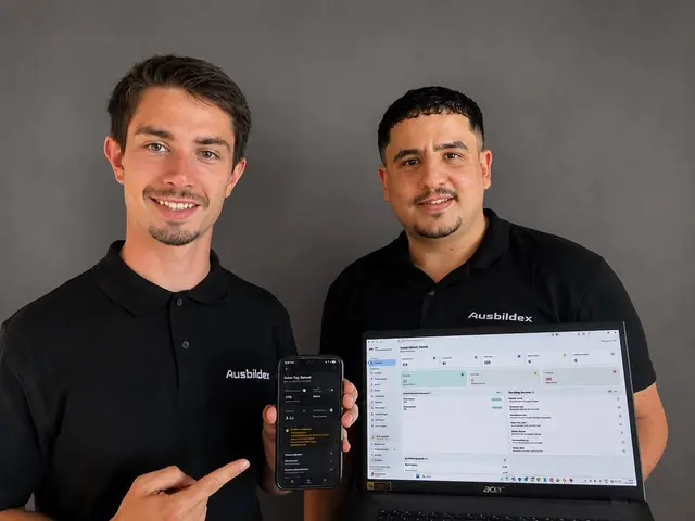 Romik Hamzoyan (r.) und Samuel Hainzl gründen die Ausbildex GmbH. | Foto: Ausbildex