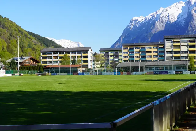 Der Platz ist bereit für neue Spiele. | Foto: Nicole Hettegger