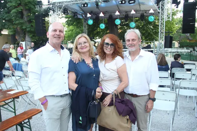 Besuch aus Pitten: Robert und Renate Stelzer, Bettina und Reinhard Preiss. | Foto: treilaf
