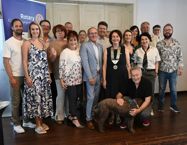 Die Mitgliederversammlung des Rotary-Clubs Südburgenland fand im Stegersbacher Kastell statt. | Foto: Rotary-Club Südburgenland