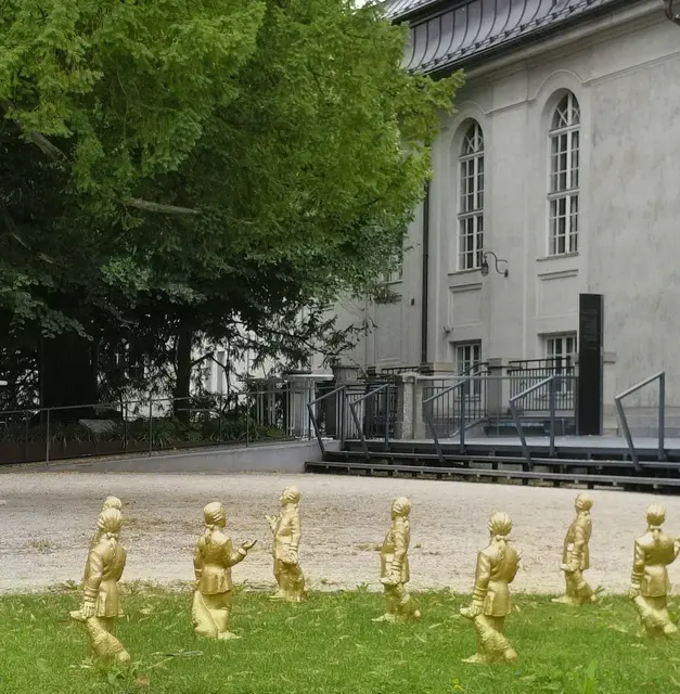 Im Garten vom Mozarteum  | Foto: H.Bachinger