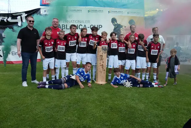 Die siegreiche Mannschaft des LASK im U12-Bewerb. | Foto: SK Schönwies