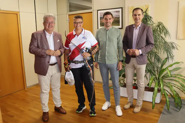 Christiane Furlan holte sich den österreichischen Staatsmeistertitel im Recurve-Bogenschießen. | Foto: Stadtgemeinde Althofen