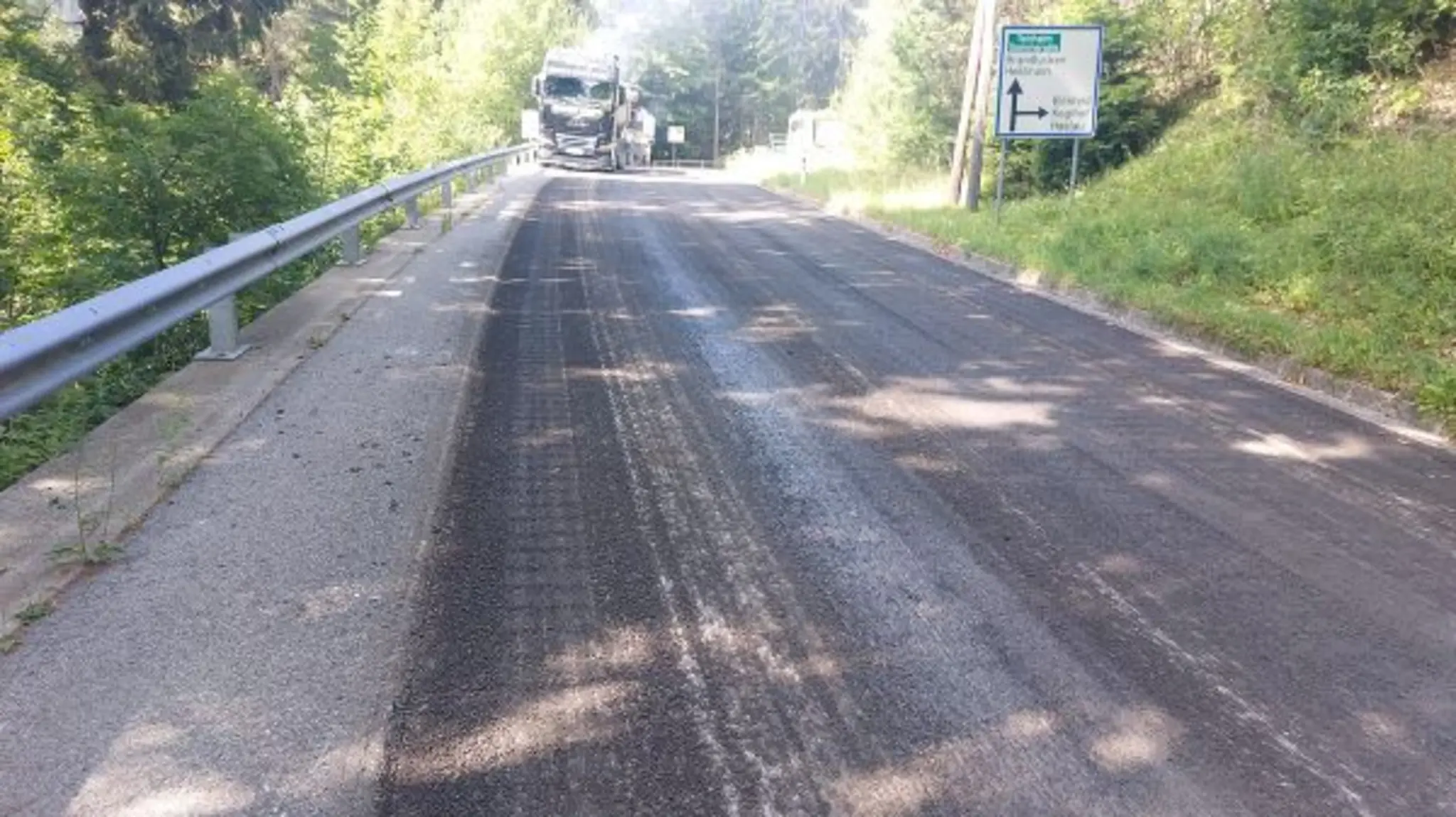 Roadworks: Heilbrunnerstraße L353 in Anger closed to traffic from Monday - ...