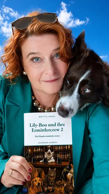 Ein animalischer Landkrimi mit Ermittlern auf vier Pfoten von Britta Marx erscheint. | Foto: Privat