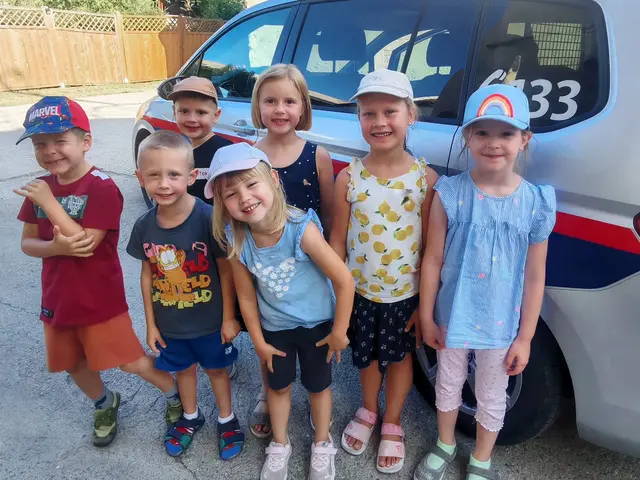 Die Kinder erlebten einen spannenden Tag bei der Polizei.  | Foto: ÖVP Gramatneusiedl