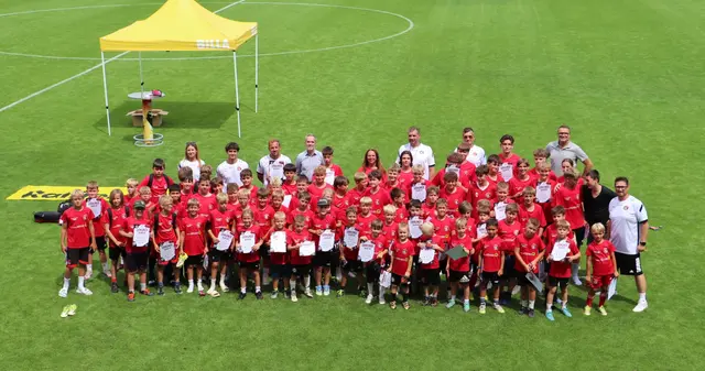 73 Kinder und Jugendliche erlebten mit dem SC Kalsdorf eine tolle Fußball-Ferienwoche. | Foto: Edith Ertl