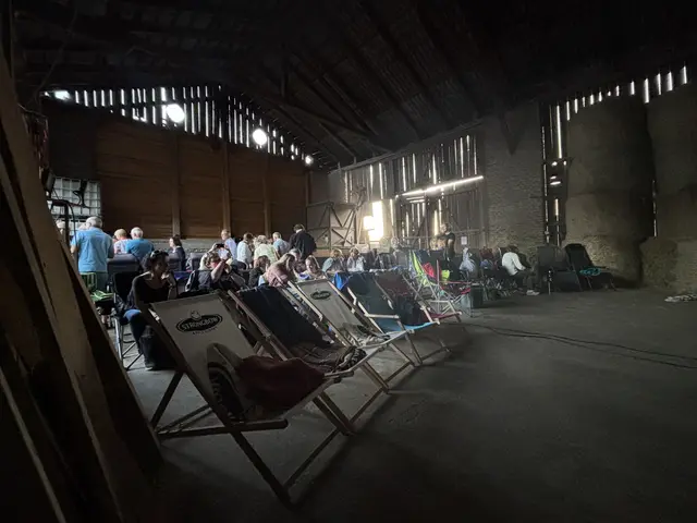Die Scheune am Bauernhof der Familie Paar wurde zum Kino umfunktioniert. 