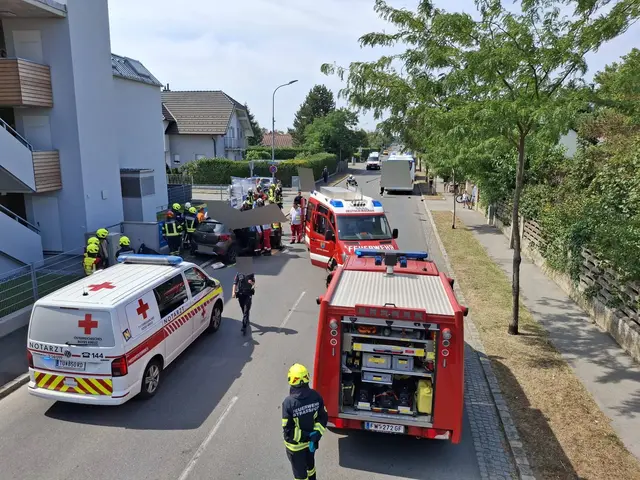 Foto: Fotos Feuerwehren Strasshof und Deutsch-Wagram