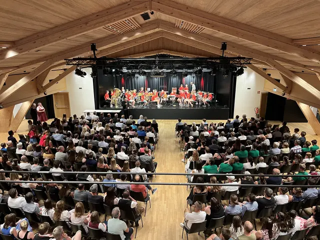 Musikschüler aus den vier Musikschulen des Bezirks Kufstein sowie aus dem Brixental erhielten in Langkampfen ihre Leistungsabzeichen.  | Foto: Barbara Fluckinger
