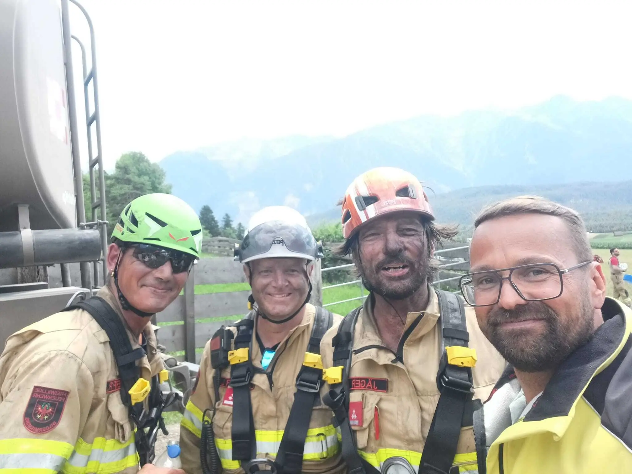 Forest fire in Wildermieming: Fire out - | Operation successfully ...