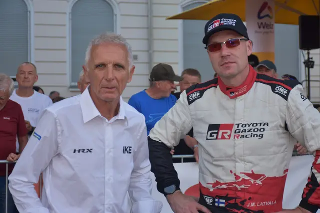 Weizer Historic-Topstars Francois Delecour und Jari-Matti Latvala. | Foto: Harald Illmer