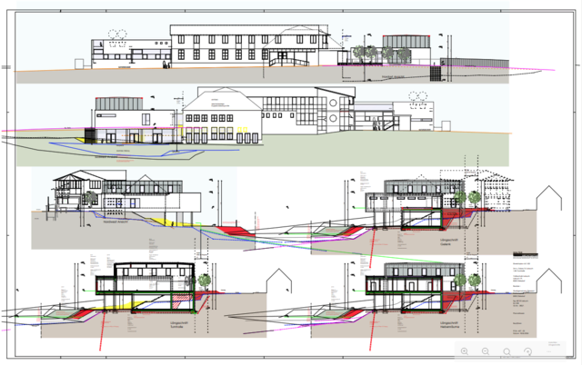 Der Plan zum Zu- und Umbau der VS Labuch  | Foto: Architekt DI Klaus Walter