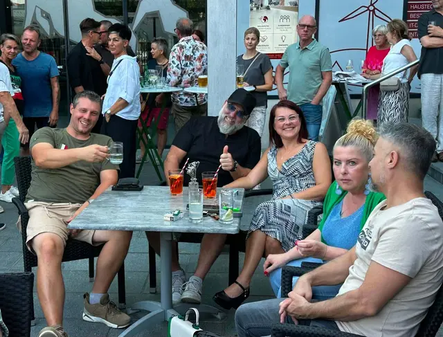 Der Rathausplatz war äußerst gut besucht, das Konzert kam gut an. | Foto: Stadtgemeinde Köflach