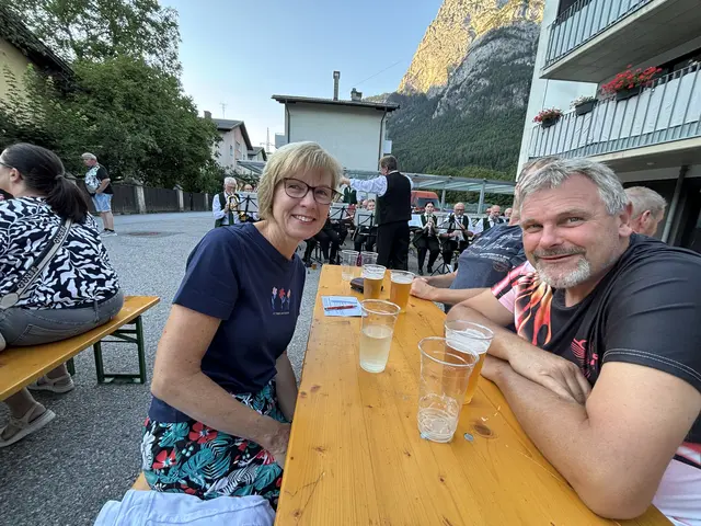 Die Stolzen Eltern Elfriede und Josef Ranstl. | Foto: Christian Amtmann