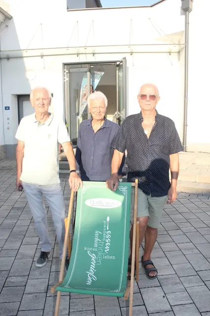 Karl Stachl, Josef Pötscher und Alt-Vize Alois Hahn. | Foto: treilaf