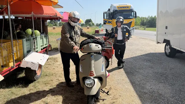 „On the road“ in der Poebene. | Foto: AVG Filmproduktion
